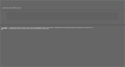 Desktop Screenshot of porno-multik.com